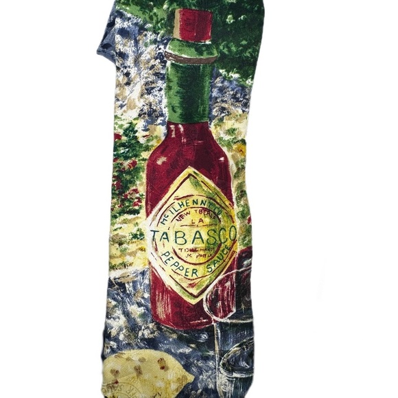 Tabasco silk tie - Picture 1 of 8